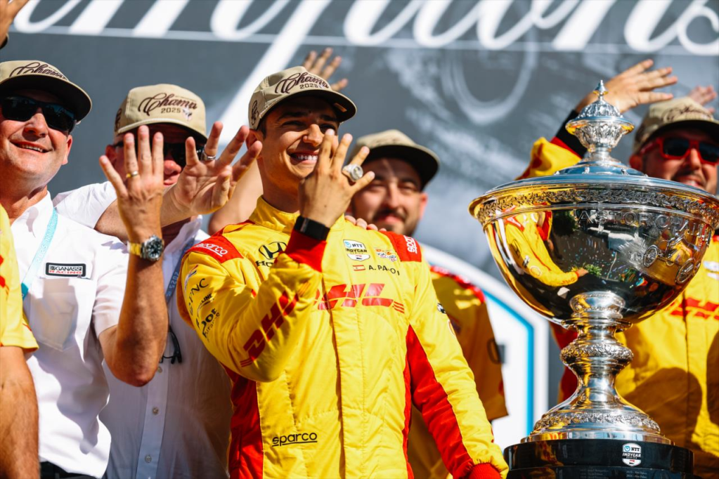 IndyCar champion Alex Palou