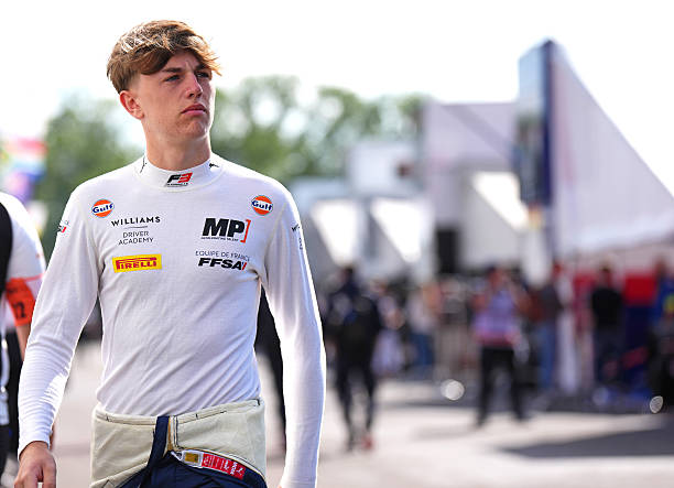 Alessandro Giusti alla sua prima stagione in f3 con MP Motorsport.