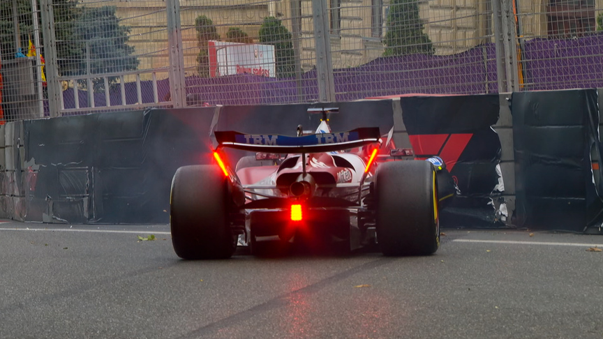 Il sabato di Baku si è trasformato in un incubo per la Ferrari.