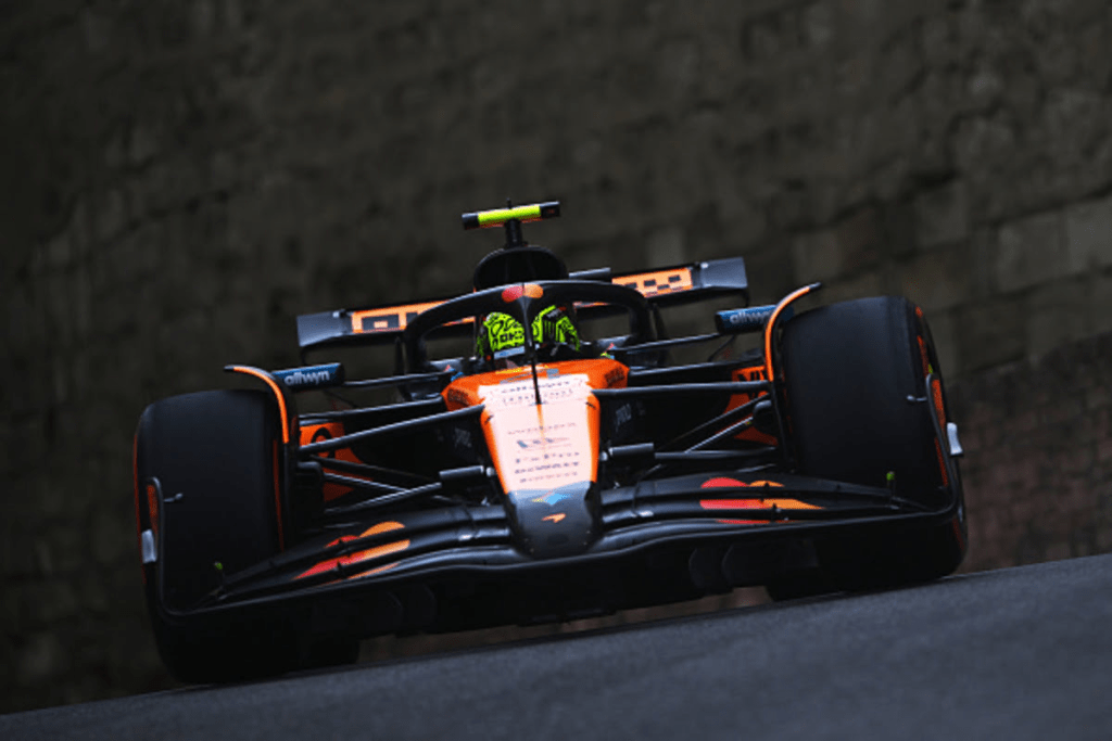 Lando Norris non è riuscito a capitalizzare l’errore del compagno di squadra Oscar Piastri nelle qualifiche di Baku.