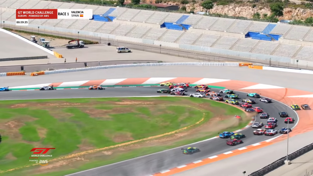 partenza gara 1 valencia gtwc