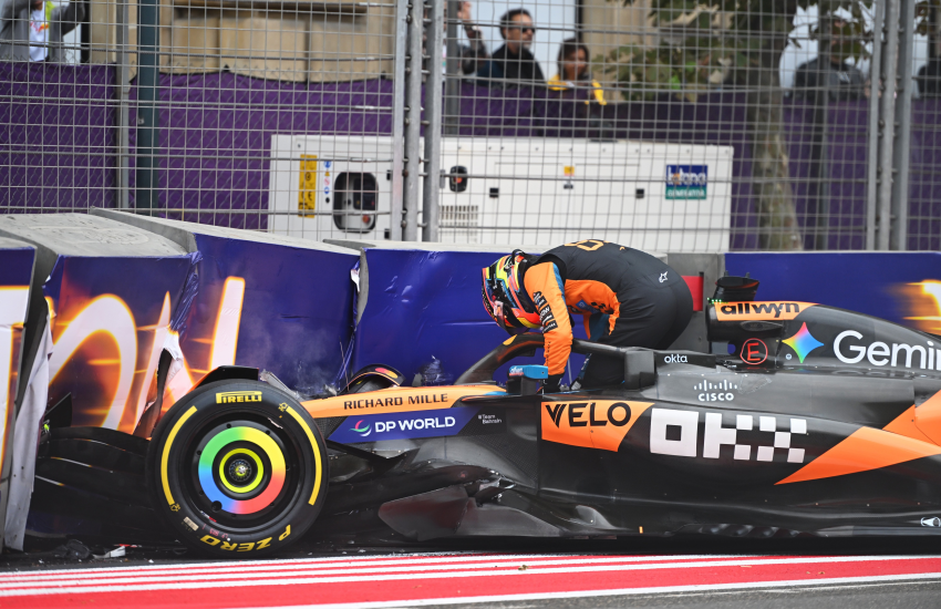 Oscar Piastri si è ritirato in gara dopo il suo incidente avvenuto nel corso del primo giro del GP d'Azerbaijan, l'ultimo dei tanti errori che l'australiano ha riconosciuto di aver commesso durante tutto il weekend di Baku.