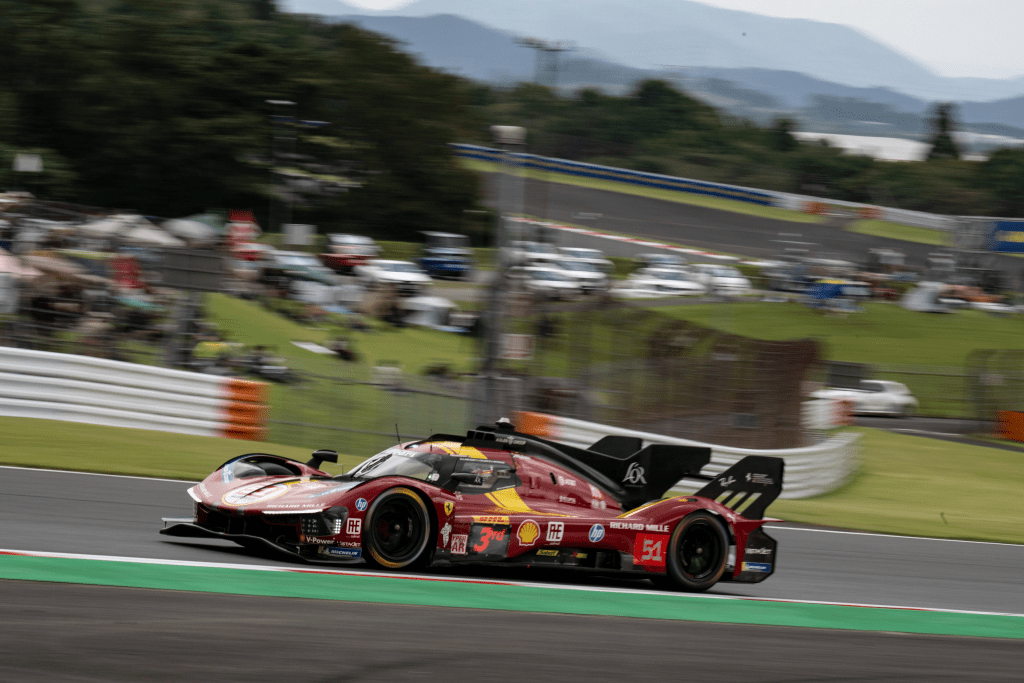 ferrari #51 al fuji - difficoltà nelle classifiche wec a un round dal termine
