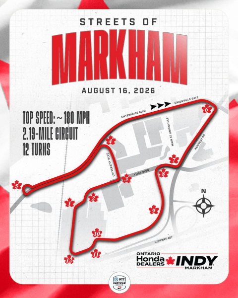 IndyCar new GP Markham