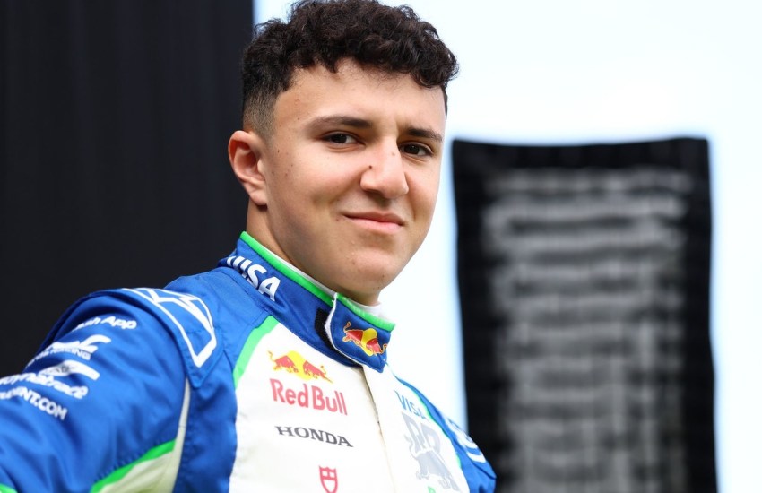 isack hadjar rb f1 team