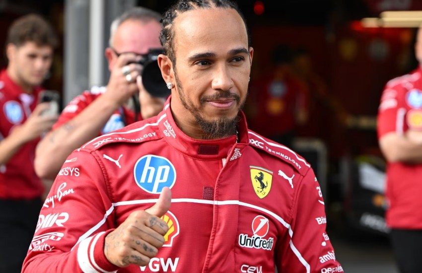Lewis Hamilton Baku f1