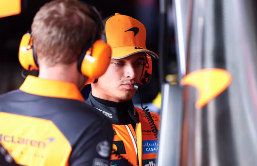 Lando Norris GP Azerbaijan Baku 2025