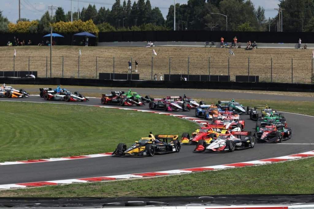 santino ferrucci and will power at the start bitnile com grand prix of portland by matt fraver ref image without watermark m116264