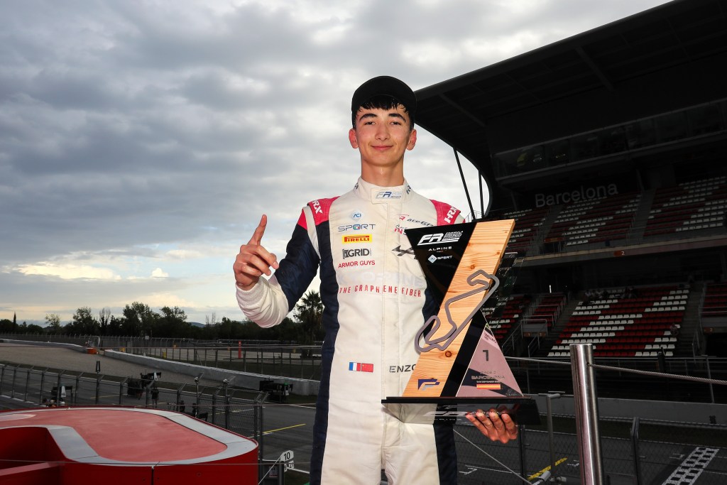 Enzo Deligny che a Barcellona ha vissuto uno dei suoi fine settimana migliori della stagione