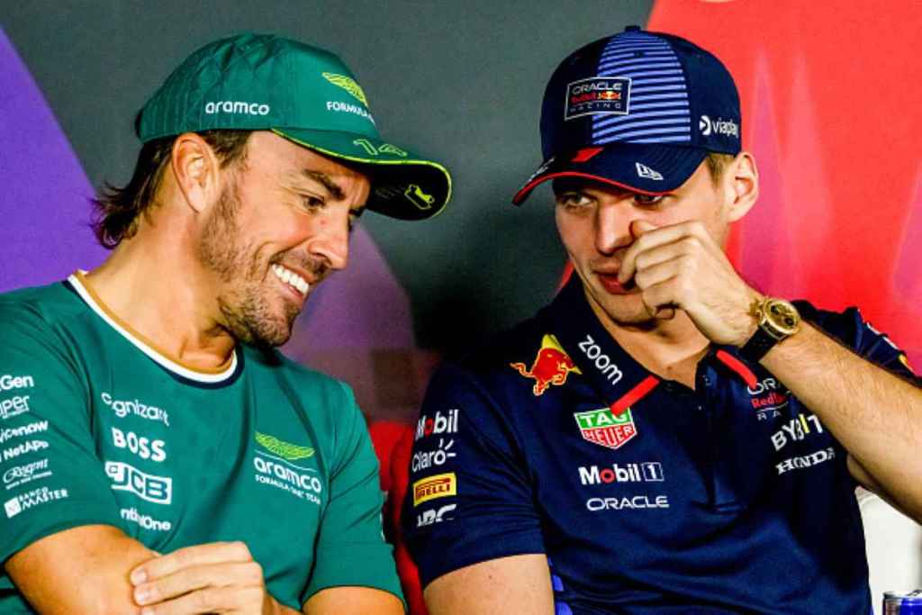 Fernando Alonso Max Verstappen f1 Austin
