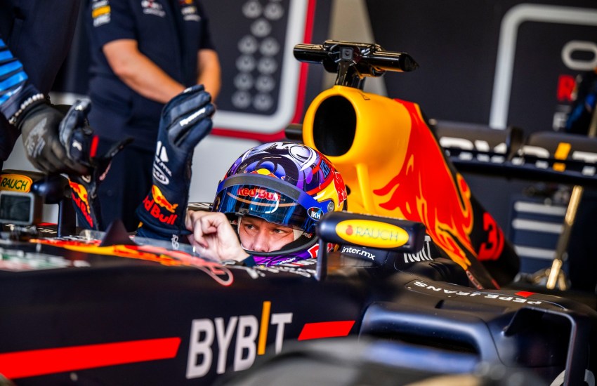 K Rovanpera prueba Red bull F1 3 U