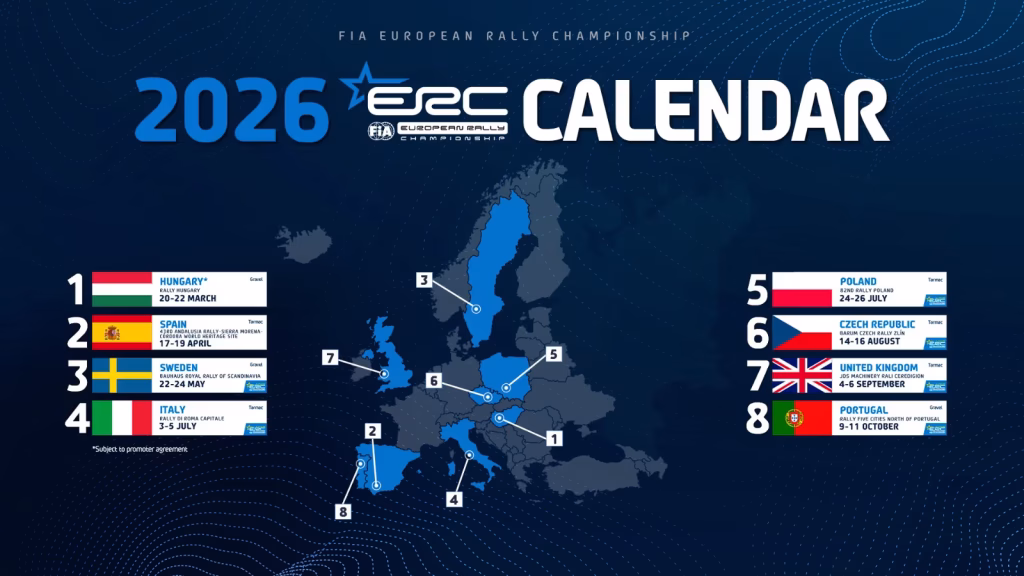 erc calendar 2026 map