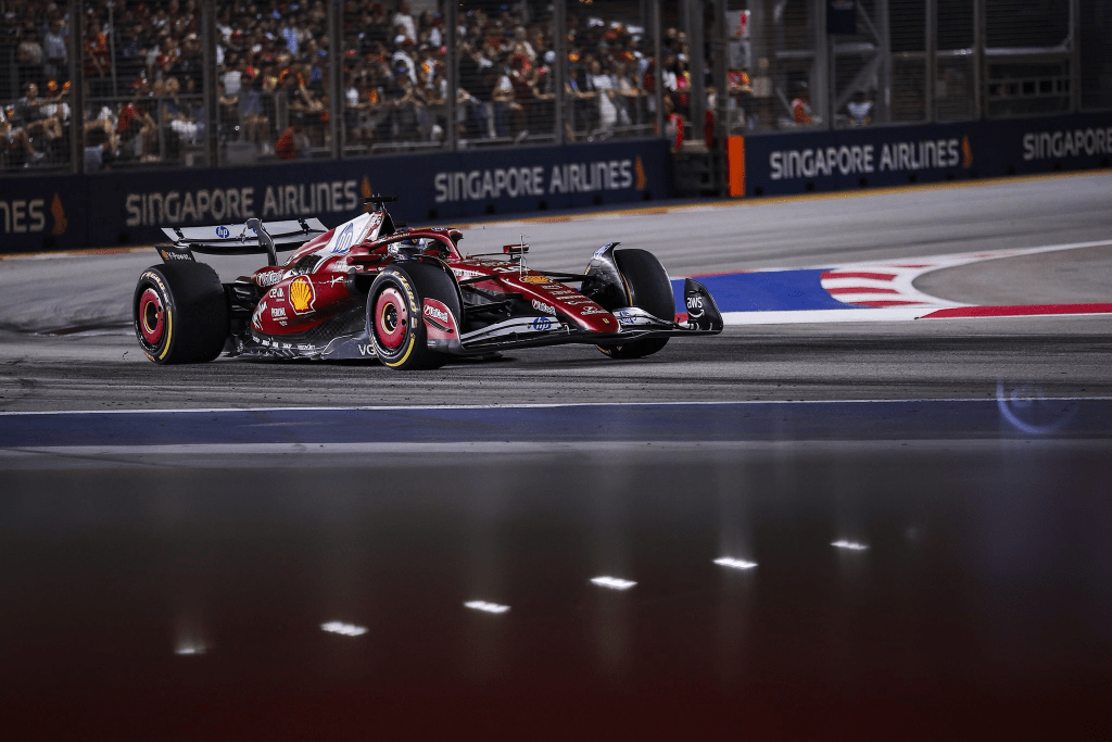 ferrari al gp di singapore