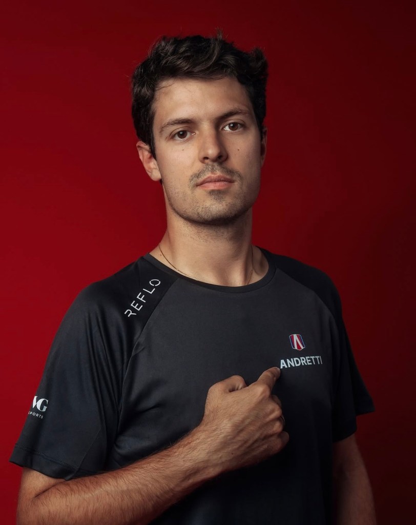 Drugovich in veste Andretti, team con cui correrà in FE il prossimo anno.