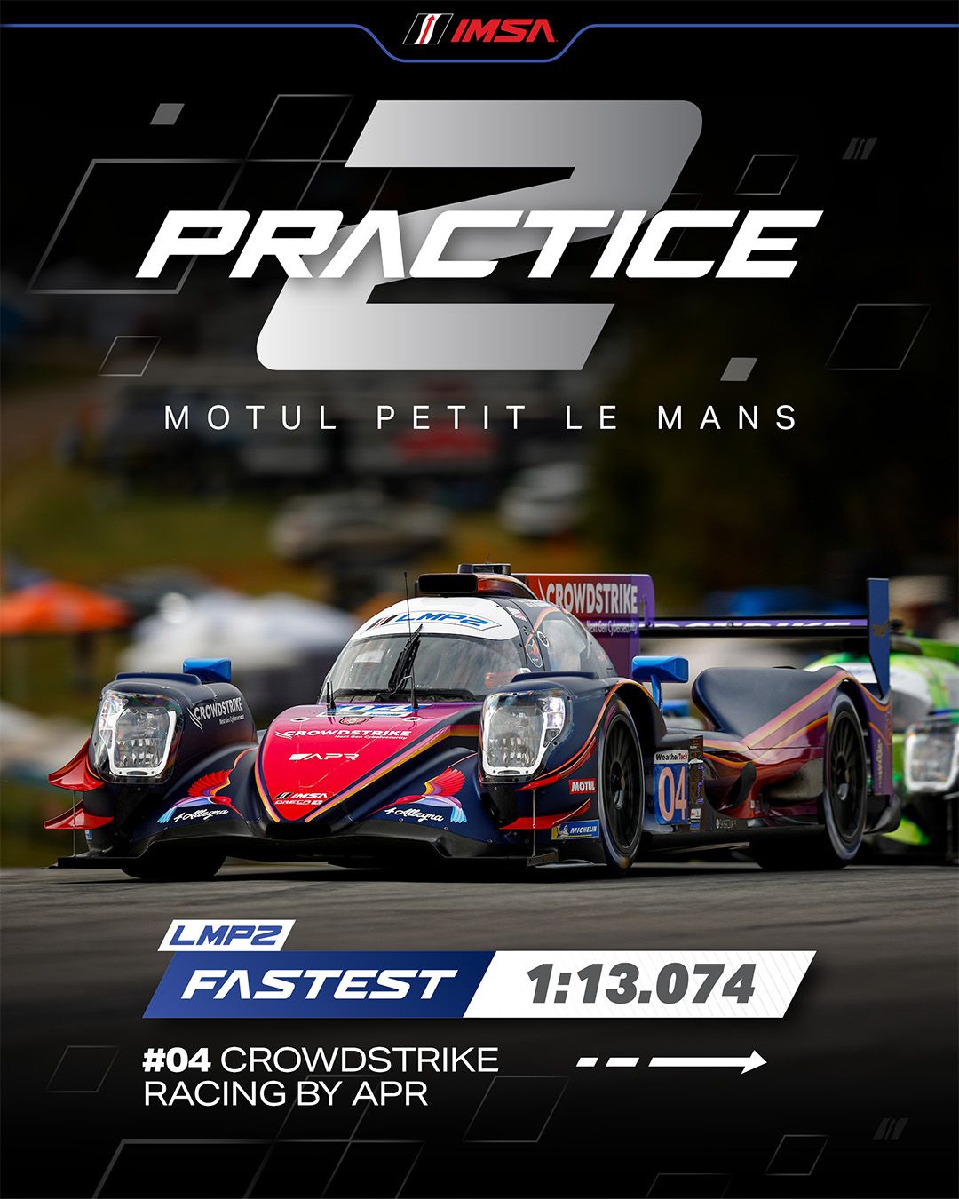La seconda sessione di Prove Libere della Motul Petit Le Mans 2025 si è chiusa nuovamente nel segno della Cadillac #31, con Jack Aitken che ha fermato il cronometro sull’1’10″882, miglior prestazione assoluta della giornata a Road Atlanta.