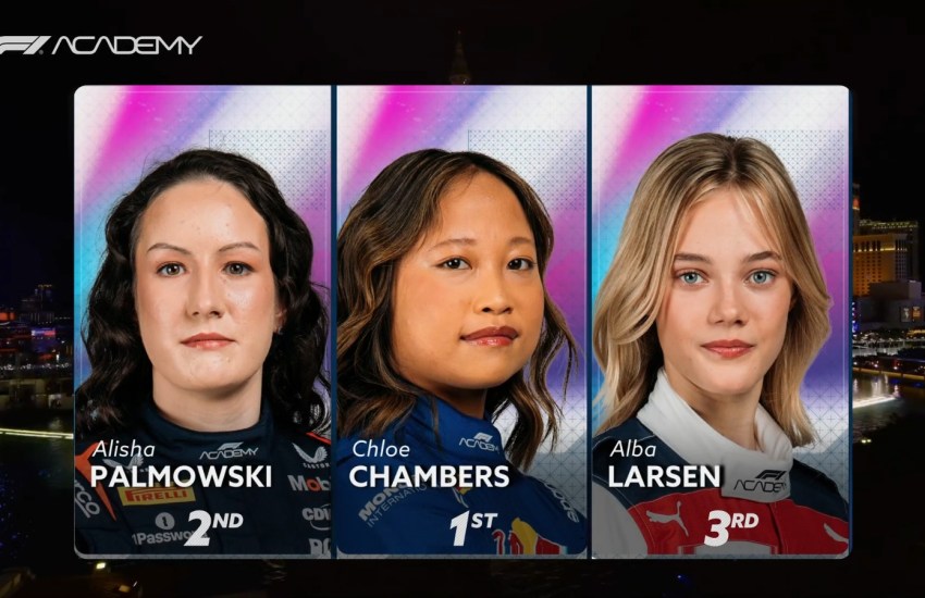 Nella cornice luminosa di Las Vegas, Chloe Chambers si prende i riflettori firmando una pole position impeccabile davanti al pubblico di casa.