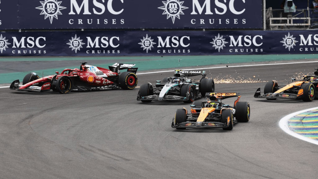 Leclerc Antonelli Piastri GP Brasile 2025