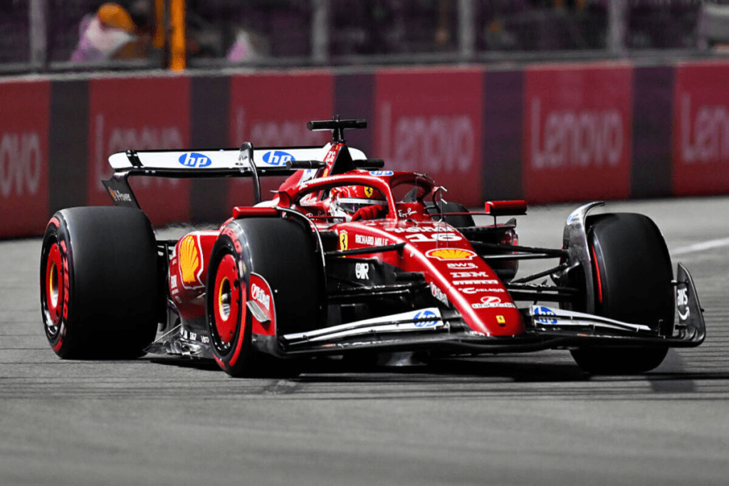 Le luci di Las Vegas sorridono a Charles Leclerc, protagonista di un venerdì convincente che rilancia le ambizioni della Ferrari.