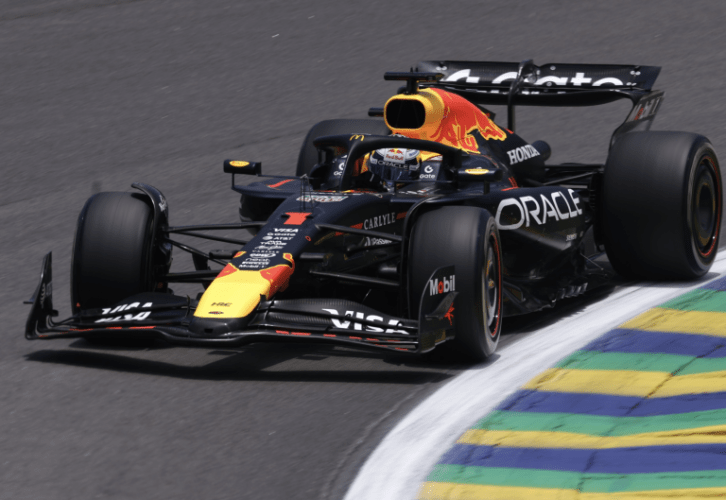 La vigilia del GP del Brasile non sorride a Max Verstappen. 