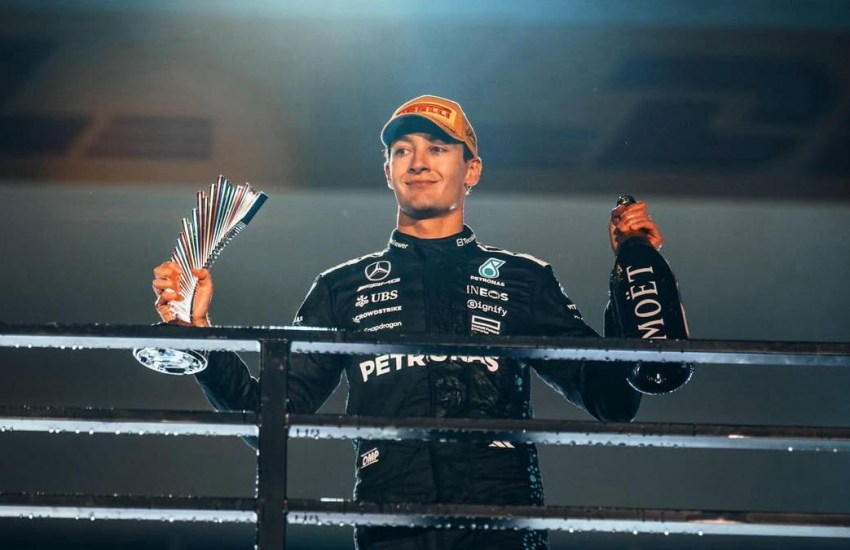 George Russell Mercedes GP Las Vegas
