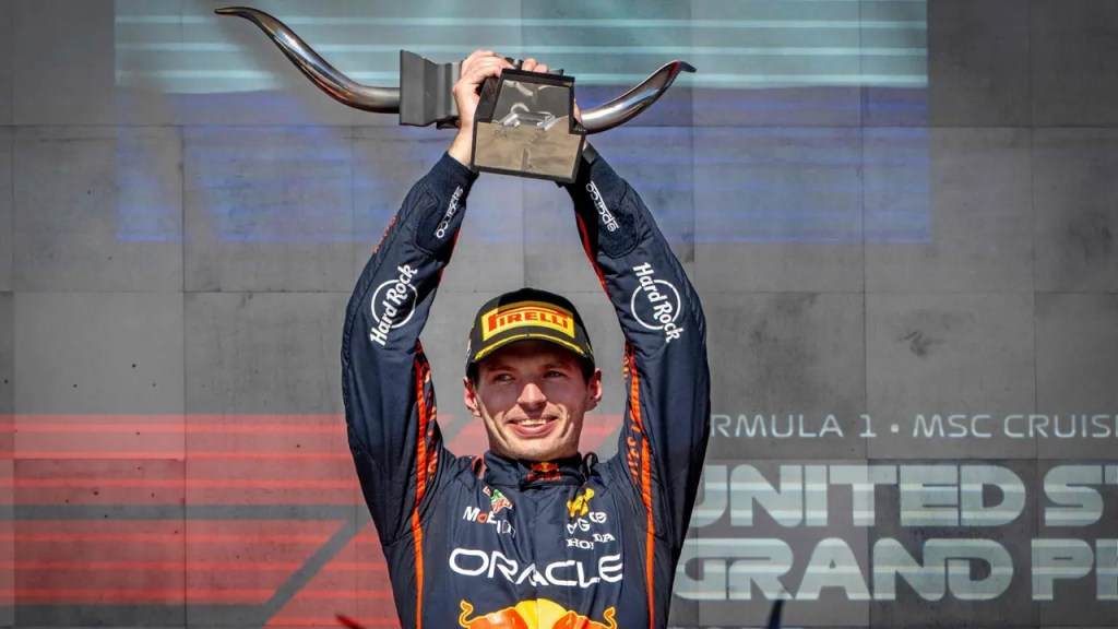 topshot auto prix f1 usa podium