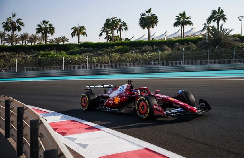 06 scuderia ferrari abu dhabi test risultato