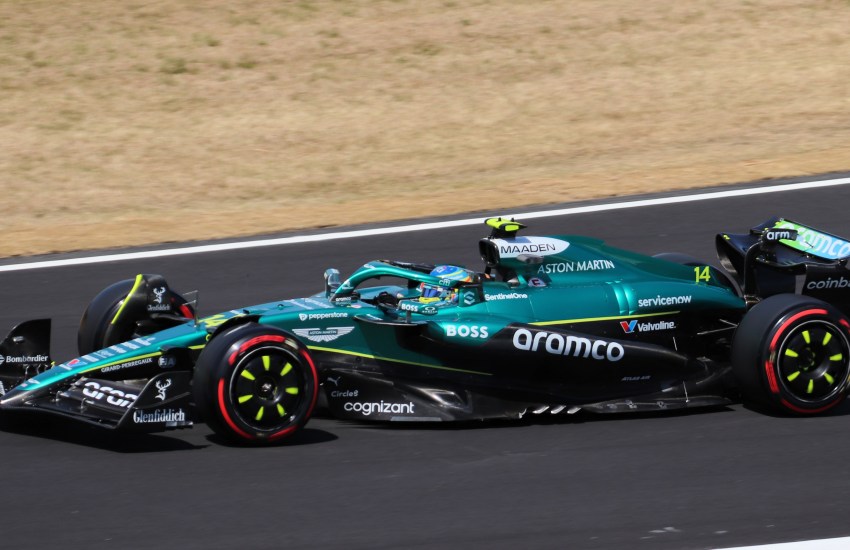 2025 Japan GP Aston Martin Fernando Alonso FP1
