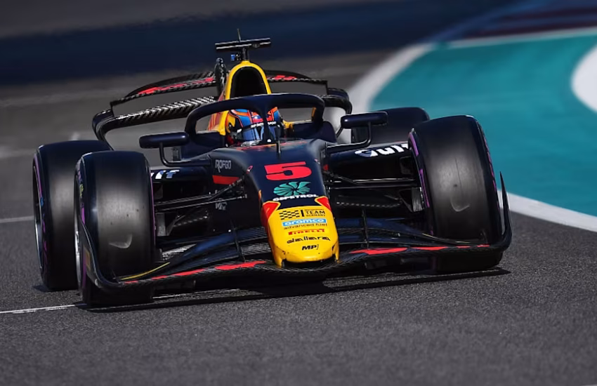 Oliver Goethe ha chiuso ancora in cima ai testi post-stagionali di F2 ad Abu Dhabi