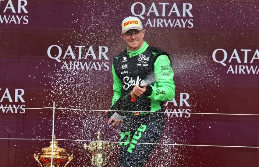 Nico Hulkenberg podio GP Silverstone 2025