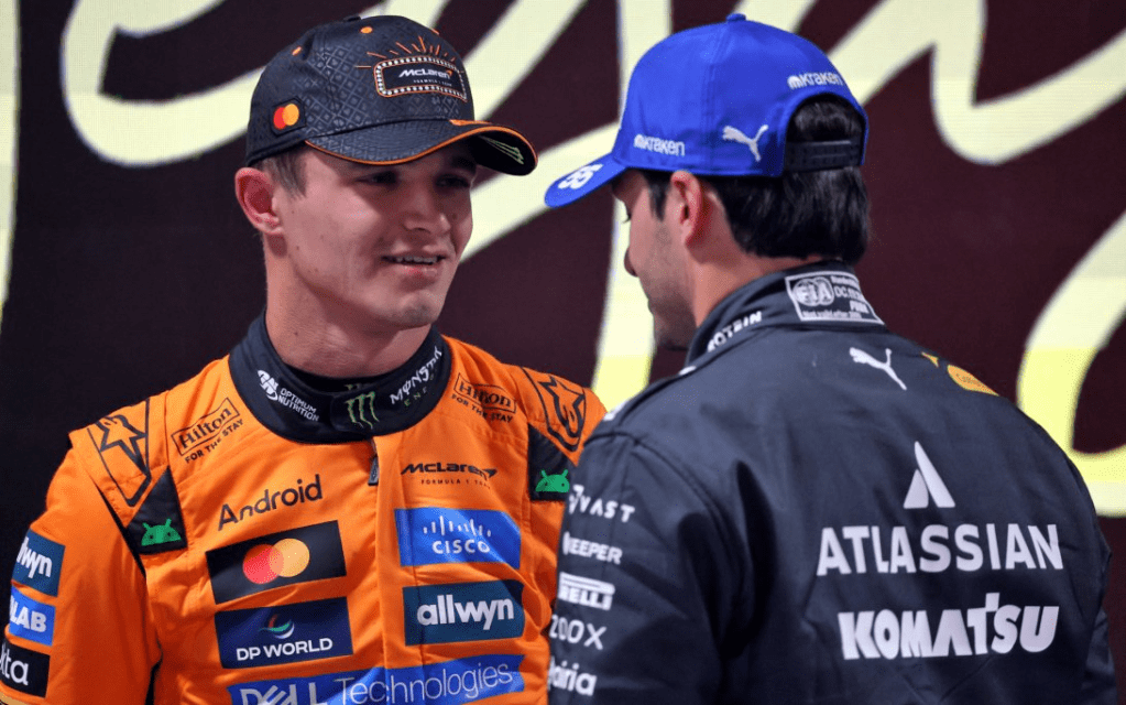 Sainz celebra Norris: campione "a modo suo"