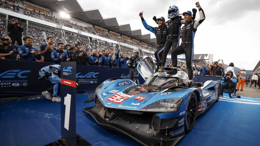 alpine #35 trionfa alla 6 ore del fuji 2025 - wec