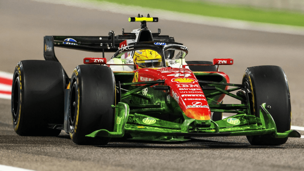 Il sette volte campione del mondo chiude settimo nel day-1 della seconda sessione di test in Bahrain e guarda con ottimismo ai progressi della Ferrari SF-26.