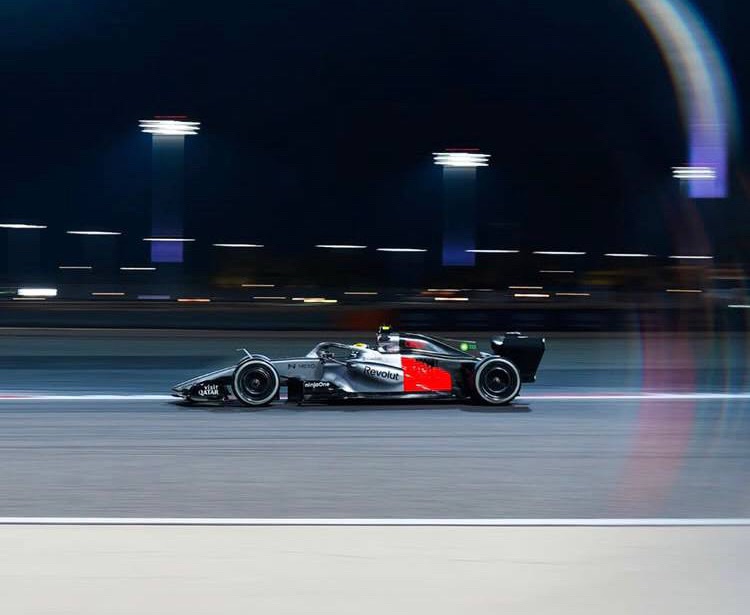 Monoposto in azione