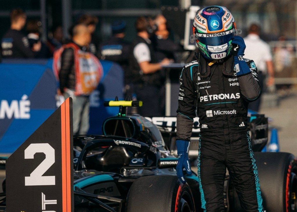 Un'altra prima fila per Kimi Antonelli che partirà 2° nella Sprint in Cina alle spalle del compagno di squadra George Russell.