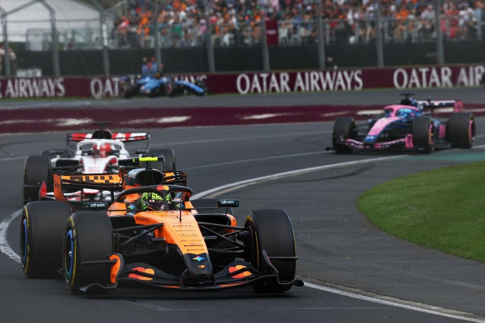 McLaren arranca a Melbourne, Norris: "Dobbiamo migliorare molto"
