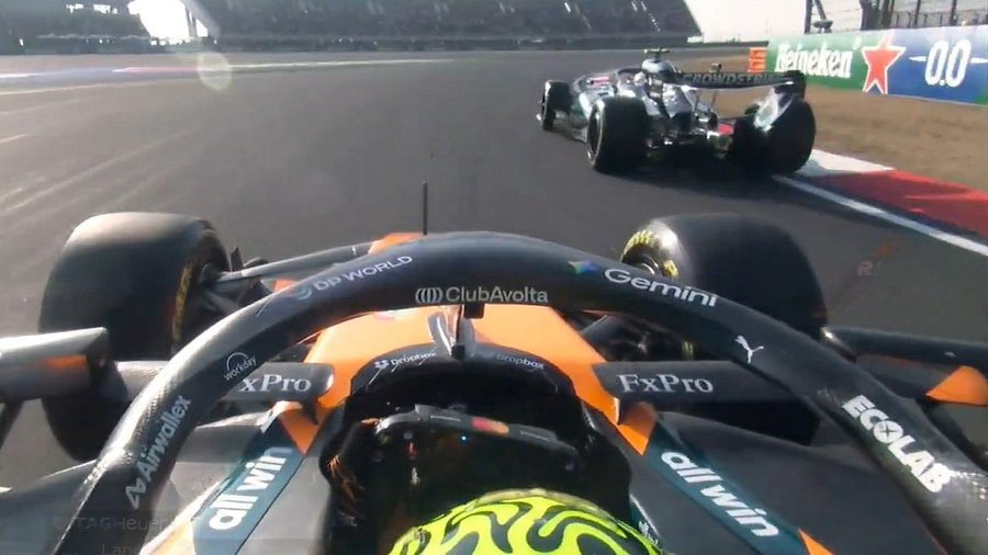 Kimi Antonelli era sotto investigazione per un impeding commesso ai danni di Norris, ma la FIA ha giudicato l'accaduto regolare visto che il pilota McLaren non era in un giro lanciato.