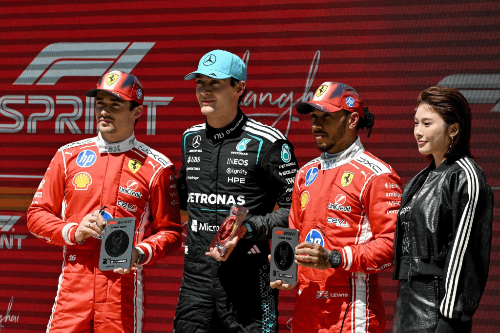 F1, Podio Gran Premio di Cina 