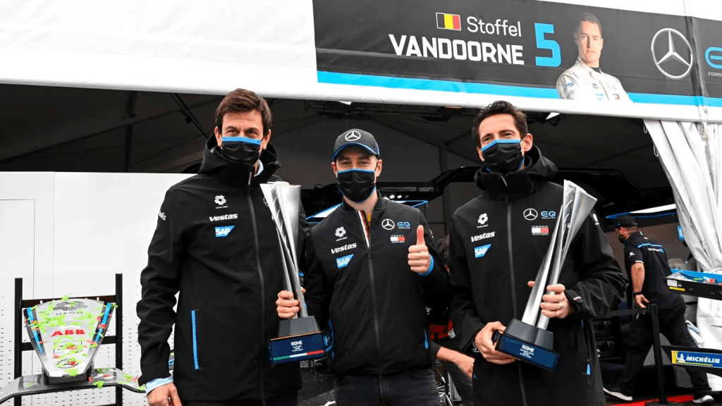 toto wolff festeggia il titolo fe con vandoorne