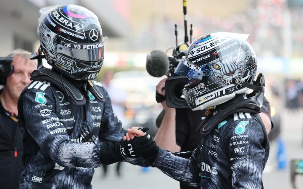 Antonelli Russell mercedes f1