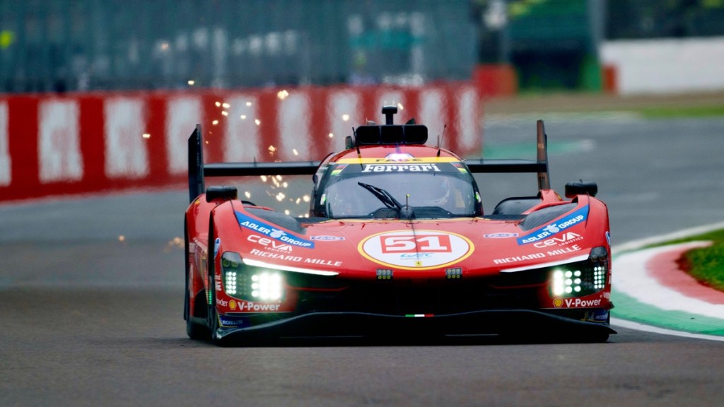 Ferrari 499P test Imola wec 2026 1