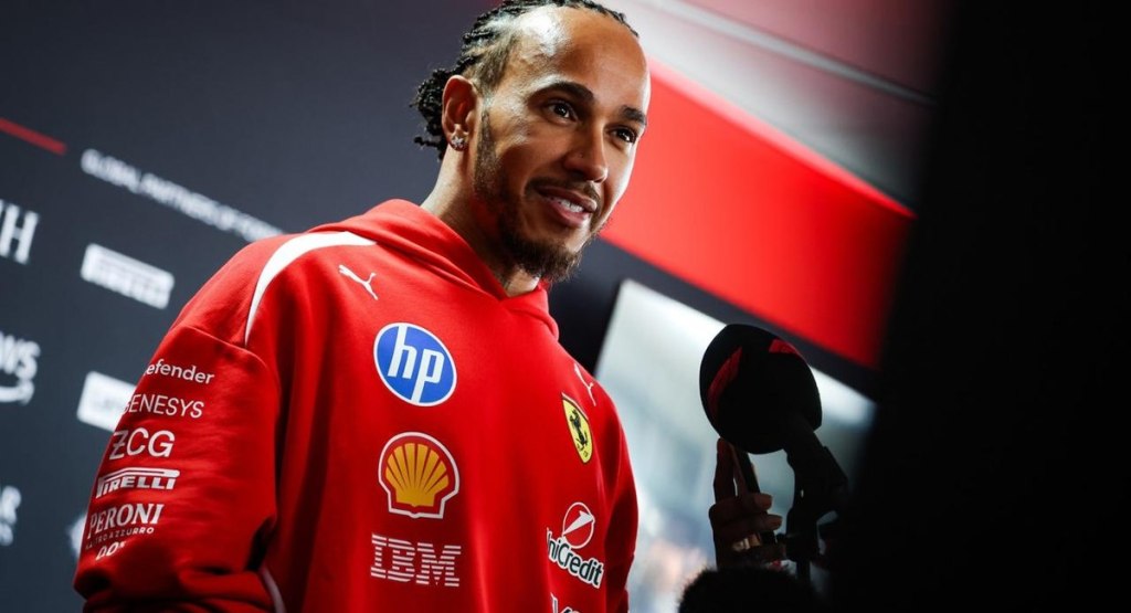 Lewis for Scuderia Ferrari