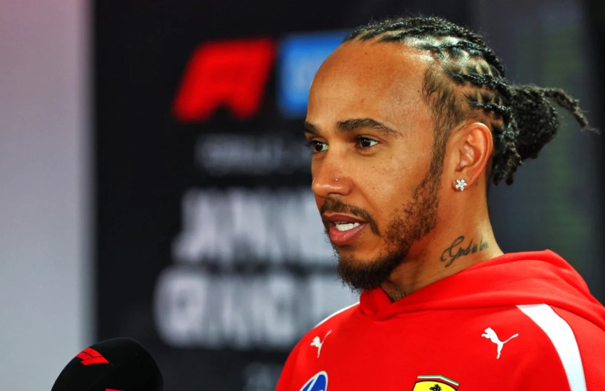 Lewis Hamilton Ferrari Miami