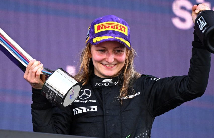 Doriane Pin f1 academy