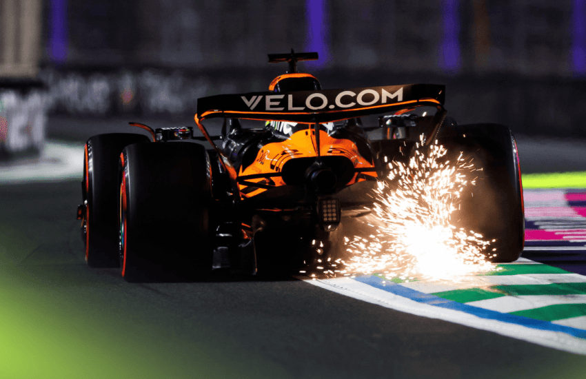 oscar piastri mclaren mcl39 f1 2025 saudi arabian grand prix sparks