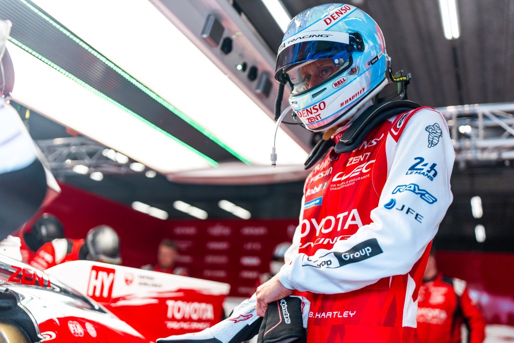 brendon hartley nel box toyota alla 6 ore di spa 2026