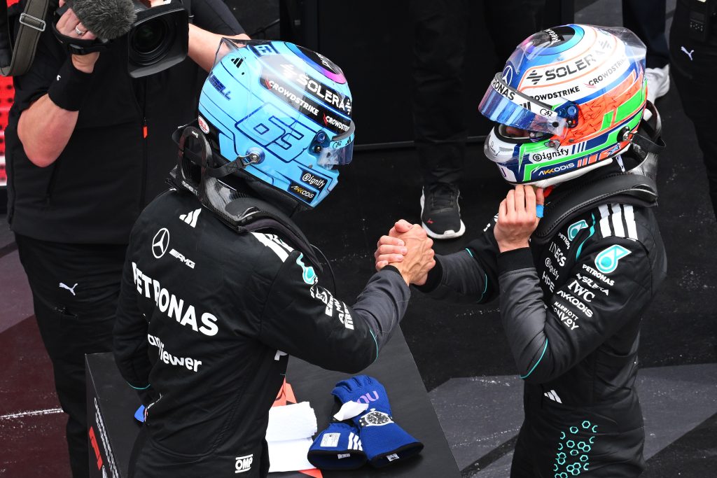 Kimi Antonelli scatterà dalla prima fila accanto al compagno di squadra dopo una qualifica combattuta fino agli ultimi secondi del Q3.