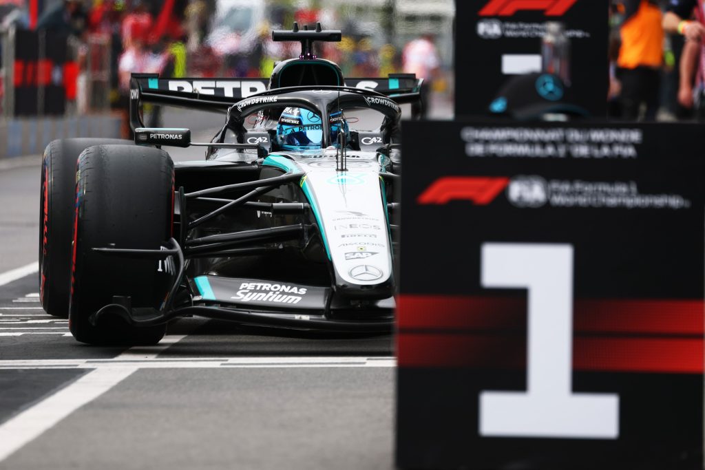Kimi Antonelli scatterà dalla prima fila accanto al compagno di squadra dopo una qualifica combattuta fino agli ultimi secondi del Q3.