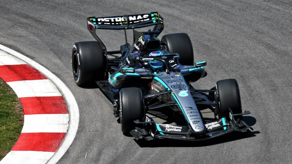 Quarta pole consecutiva - contando anche la Sprint - per George Russell in Canada, nonostante alcune modifiche sulla W17 che hanno complicato il lavoro nelle qualifiche.