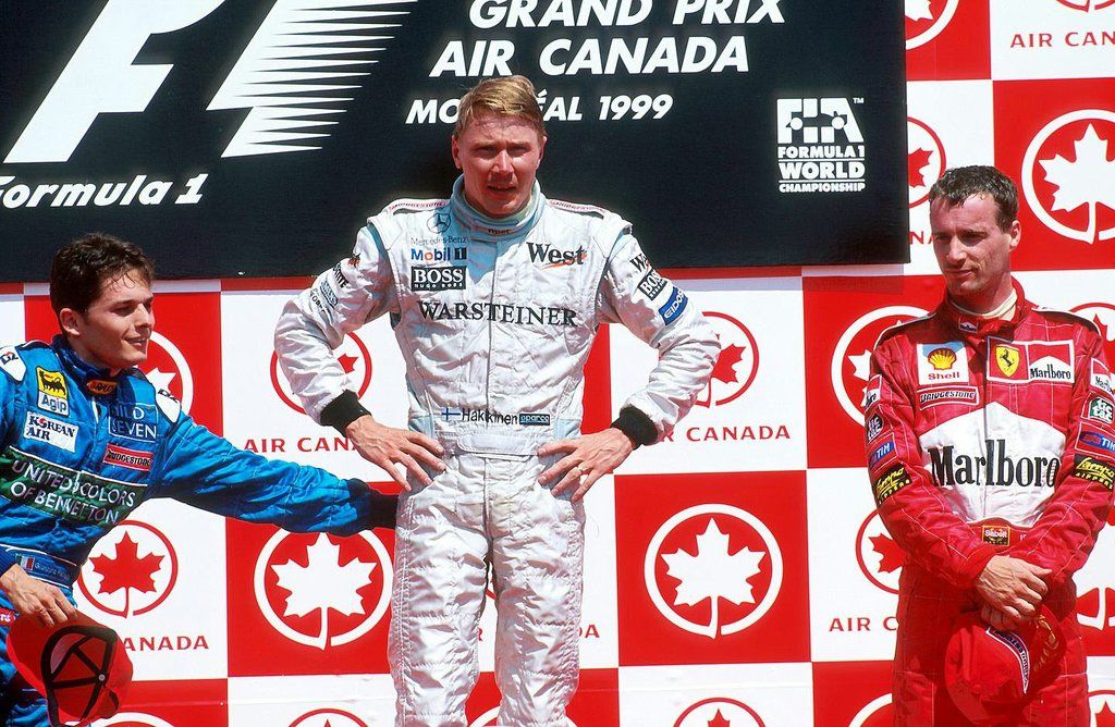 Il GP del Canada 1999 resta uno degli episodi simbolo della rivalità tra Schumacher e Hakkinen, con il tedesco costretto al ritiro dopo un errore fatale, contribuendo a dare vita al leggendario Wall of Champions