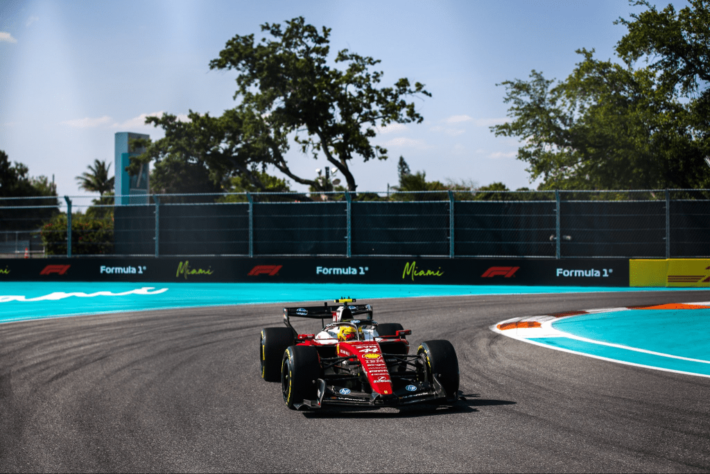 Lewis Hamilton Ferrari GP di Miami 2026